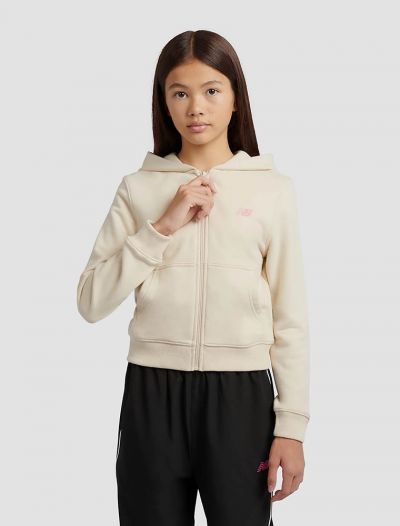 Felpa sportiva aperta Newbalance - beige