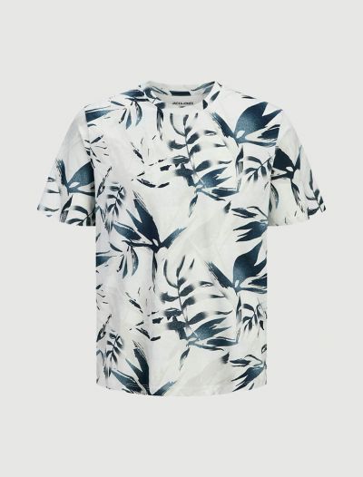T-shirt manica corta Jack & Jones - cloud dancer