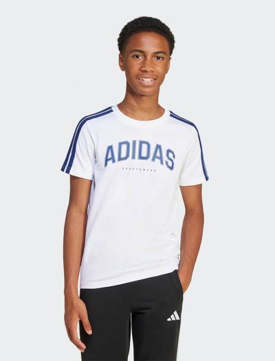 T-shirt manica corta sportiva Adidas - white