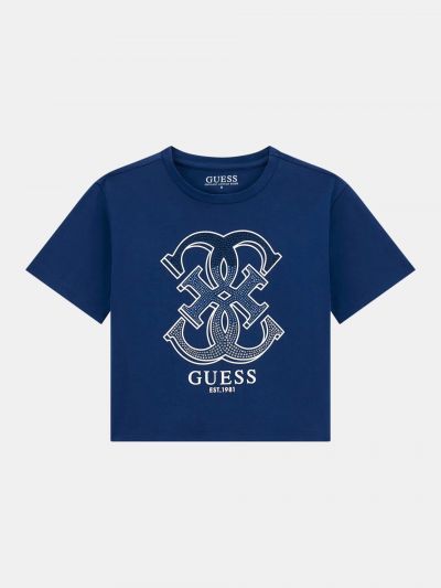 T-shirt manica corta Guess - blu