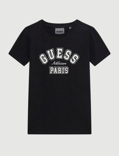 T-shirt manica corta Guess - nero
