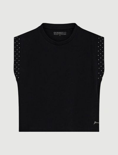 T-shirt manica corta Guess - nero