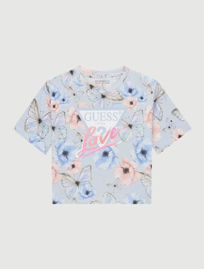 T-shirt manica corta Guess - butterfly