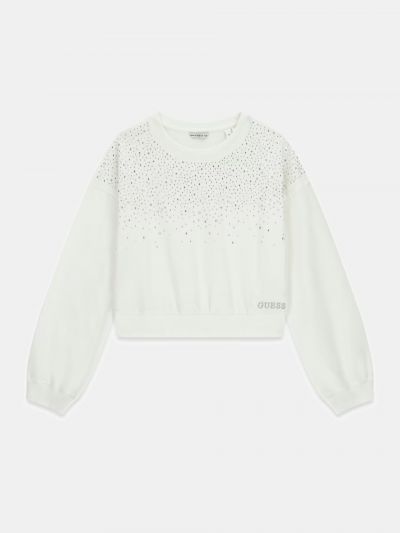 Maglia in felpa Guess - bianco