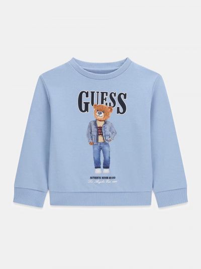 Maglia in felpa Guess - azzurro
