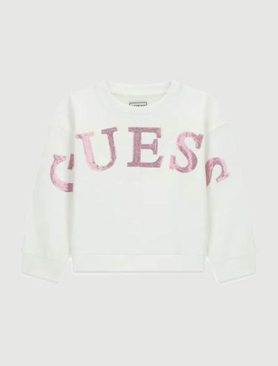 Maglia in felpa Guess - white