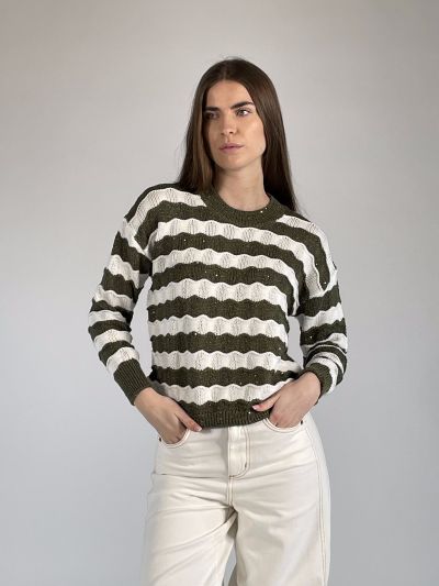 Maglia manica lunga Pennyblack - verde