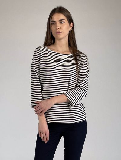 Maglia manica lunga Pennyblack - bianco blu