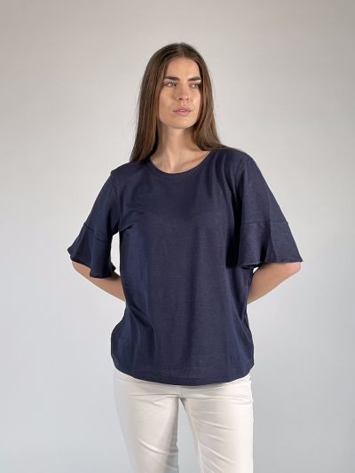 T-shirt manica corta Pennyblack - blu