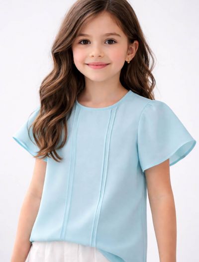 Camicia manica corta Kocca - azzurro