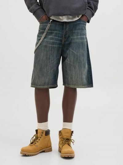 Bermuda jeans Jack & Jones - blu denim