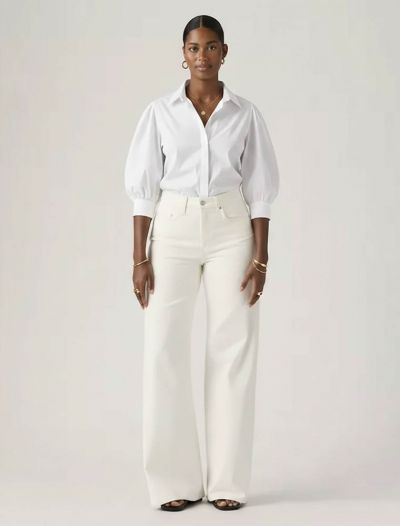 Pantalone jeans Levi's - ecru