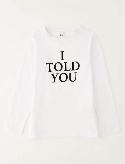 T-shirt I Do - white