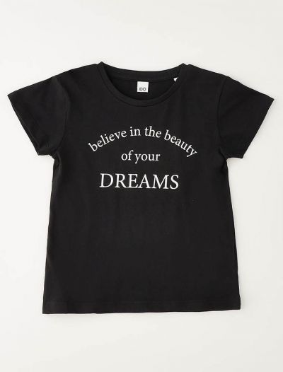 T-shirt manica corta I Do - nero
