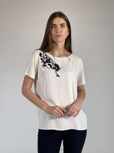 T-shirt manica corta Pennyblack - nero