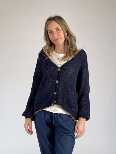 Cardigan Kocca - blu