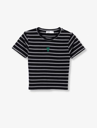 T-shirt manica corta Tiffosi - nero