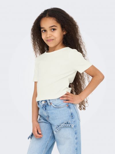 T-shirt manica corta Only - cloud dancer