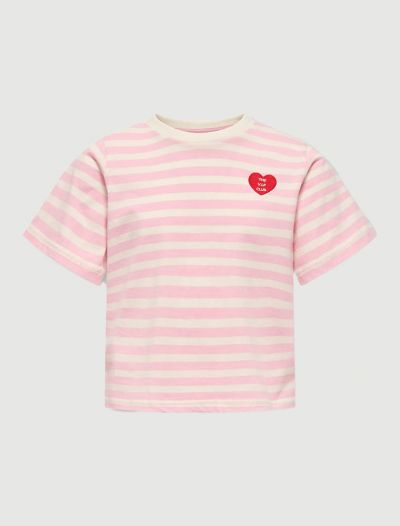 T-shirt manica corta Only - rose