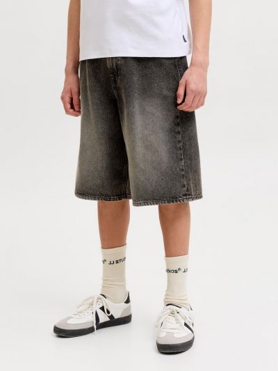 Bermuda jeans Jack & Jones - black