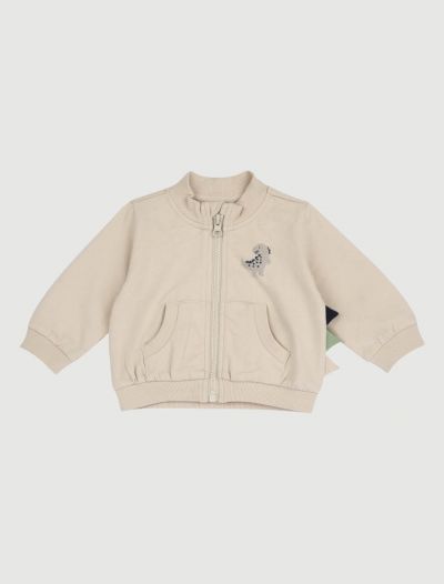 Maglia in felpa aperta Chicco - beige