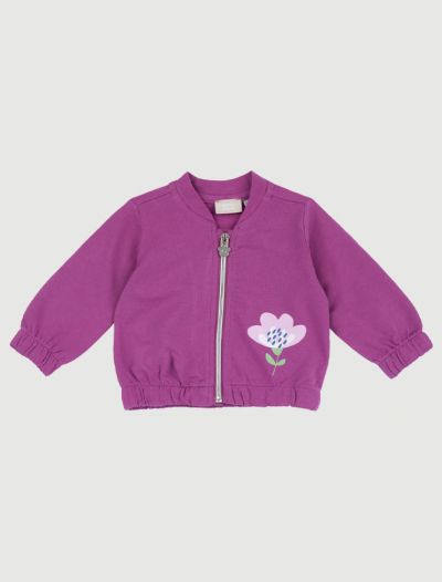 Maglia in felpa aperta Chicco - fuxia