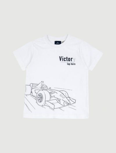 T-shirt manica corta Chicco - bianco