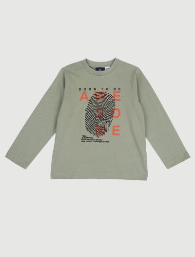 T-shirt manica lunga Chicco - verde