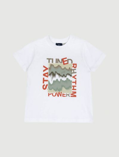 T-shirt manica corta Chicco - bianco