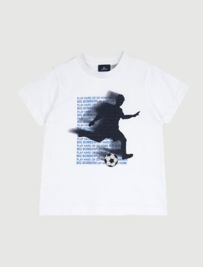 T-shirt manica corta Chicco - bianco