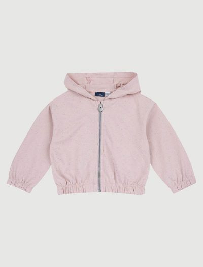 Maglia in felpa aperta Chicco - rosa