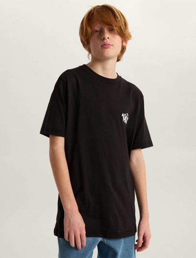 T-shirt manica corta Vans - black