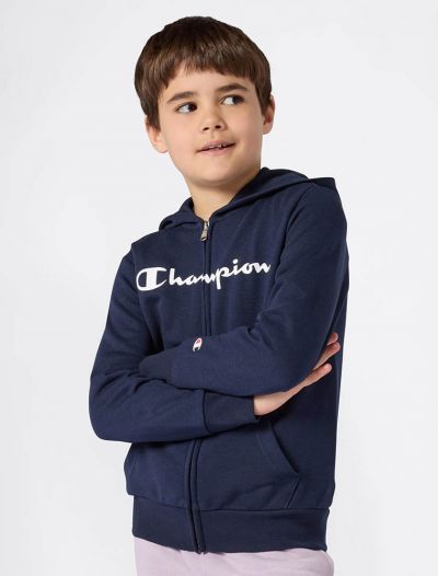 Felpa sportiva aperta Champion - navy