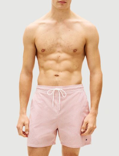 Boxer mare Tommy Beach Wear - rosso bianco