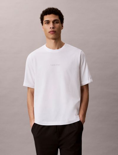 T-shirt manica corta sportiva Calvin Klein Sport - white