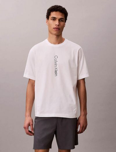 T-shirt manica corta sportiva Calvin Klein Sport - white
