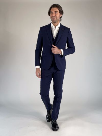 Abito con gilet Manuel Ritz - blu