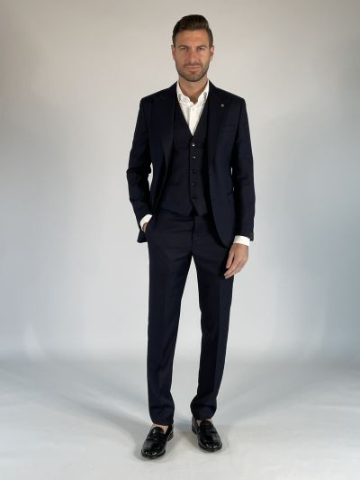 Abito con gilet Manuel Ritz - blu