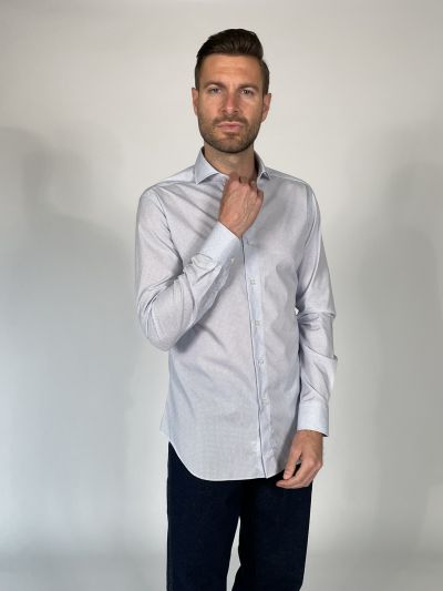 Camicia manica lunga Xacus - bianco