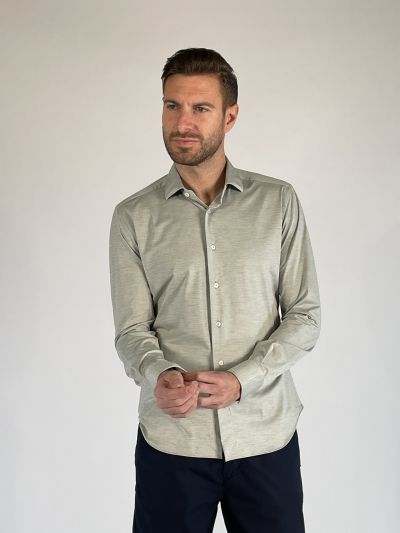Camicia manica lunga Xacus - salvia