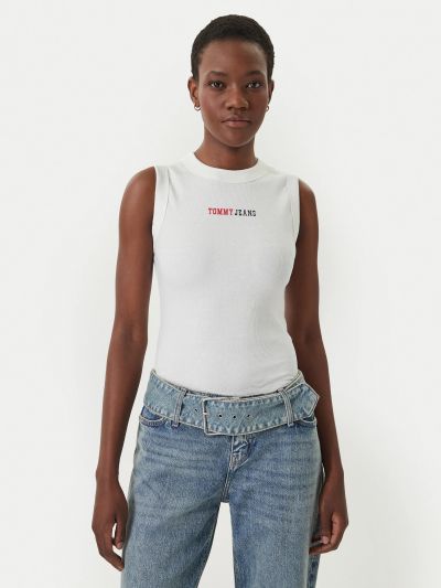 Canotta Tommy Jeans - ecru