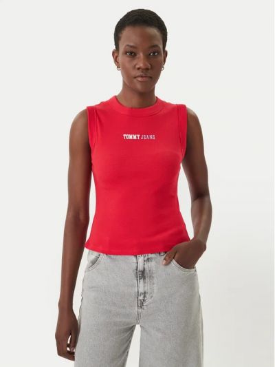 Canotta Tommy Jeans - red