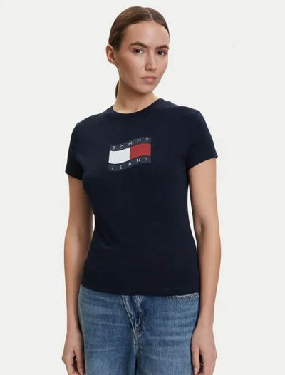 T-shirt manica corta Tommy Jeans - dark blu
