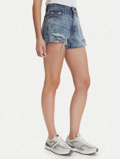 Pantalone corto Tommy Jeans - denim chiaro