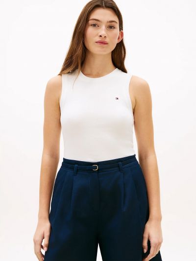 Canotta Tommy Hilfiger - ecru