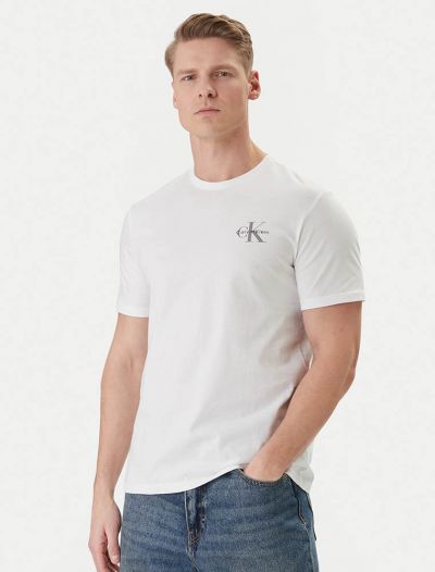 T-shirt manica corta Calvin Klein - bright white