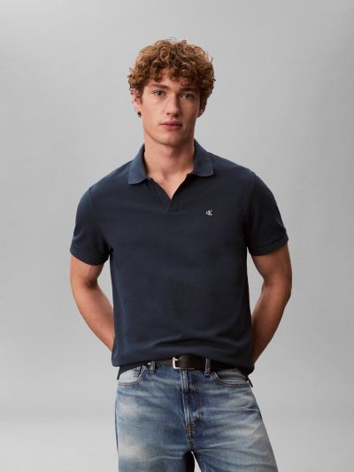 Polo manica corta Calvin Klein - navy