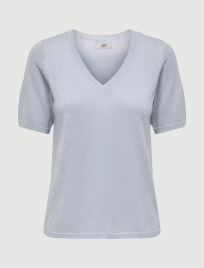 Maglia manica corta Jdy - azzurro