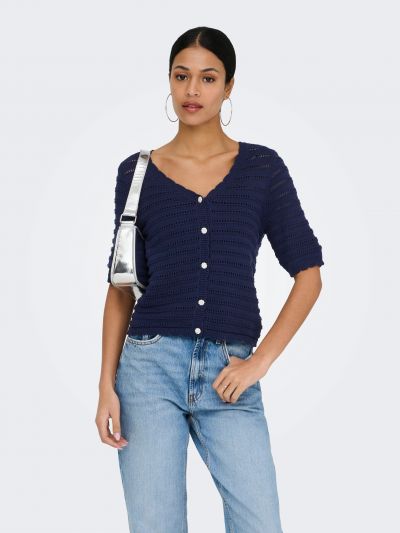 Maglia manica corta Jdy - black iris