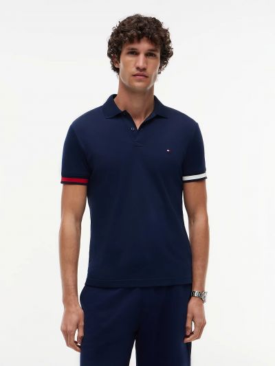 Polo manica corta Tommy Hilfiger - navy